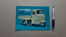 Innocenti Lambro 550 A motocarro depliant originale ITALIANO brochure
