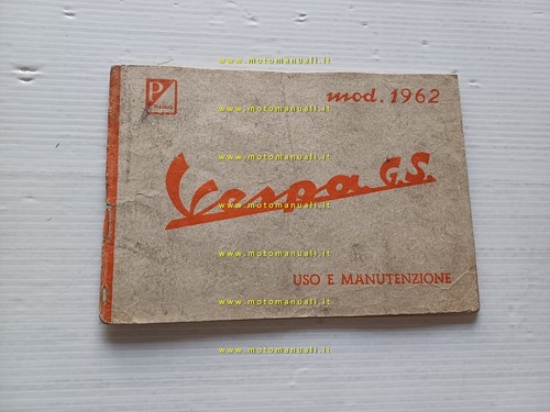 Piaggio vespa 160 1962 - vespa, gs