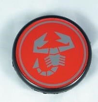 Coprimozzo abarth fondo rosso - fondo,