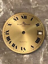 Quadrante per orologio Baume et Mercier Quartz, dorato, 23 mm