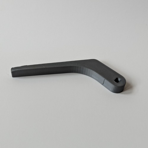 Stampato nuovo leva - stampato, 3d