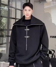 Men's Fashion Round Lapel Long