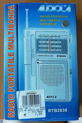 Audiola rtb2038 radio mini - rtb2038,