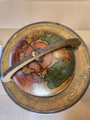 Mappamondo vintage legno - mappamondo,