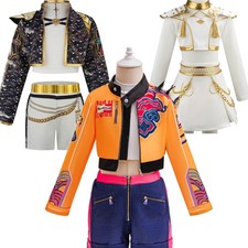 Costume Rumi bambina parrucca