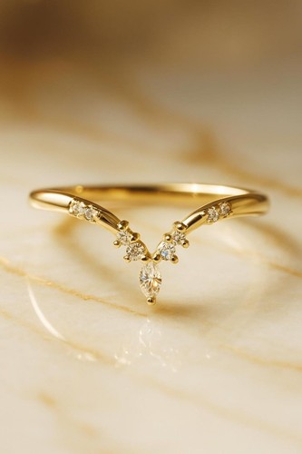 Anello oro 14k con - in,