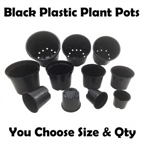 Vaso per piante nero