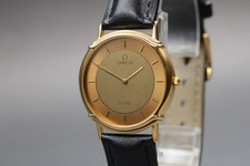 Omega De Ville Quartz Gold
