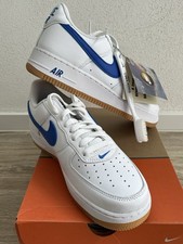 Nike Air Force 1 sneaker basse retrò blu royal taglia 42,5