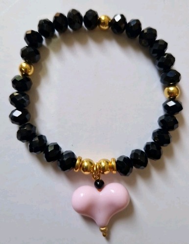 Bracciale donna cuore rosa - donna,