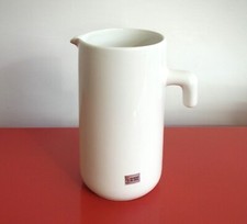 CERAMICA SUD VIETRI Caraffa da Vino Maiolica Bianca 2005 White Faience Wine Jug