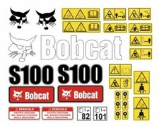 Bobcat S100 decalcomanie