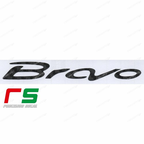 Fiat bravo logo adesivi - bravo,