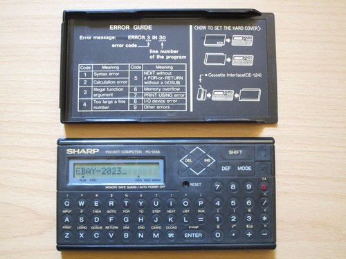 Sharp pocket computer 1248 - pocket,