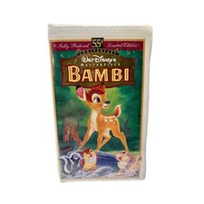 NEW Disney Bambi VHS 55th