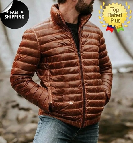 Giacca uomo puffer - , marrone