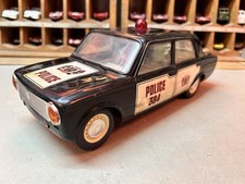 auto giocattolo in PLASTICA Pocher Fiat 124 Vigili Urbani scala 1/13