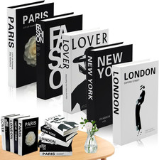 Libri Decorativi per Arredamento Libri Finti Decorativi Design 5 Pezzi Moderno D