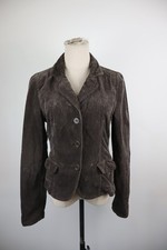 ARMANI JEANS GIACCA BLAZER DONNA Tg 42 WOMAN VINTAGE JACKET CASUAL LOGO VELLUTO