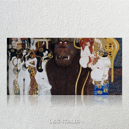 Italiaquadri klimt fregio - italiaquadri,