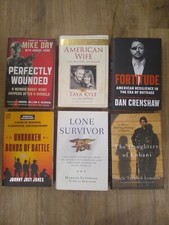 6 Military Hardcover Books