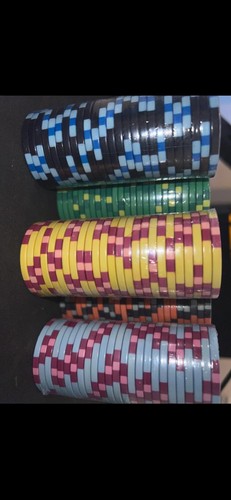 Wsop ceramic poker chips - chips, x25
