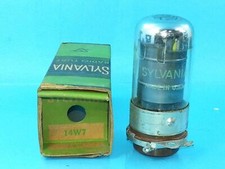SYLVANIA 14W7 GT  TUBE NOS NIB