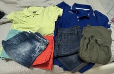 7 Pezzi Bambini Ragazzi Abbigliamento Set Polo+ Pantaloncini