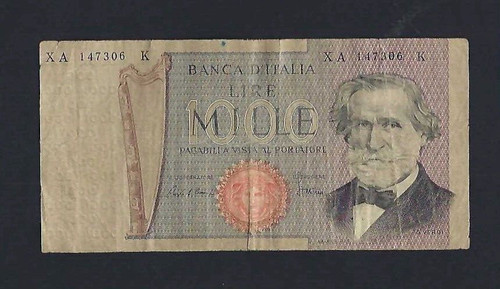 Repubblica italiana rara - italiana, 1000