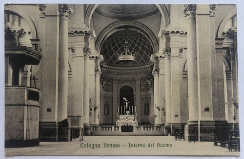 Cartolina cologna veneta - cologna,