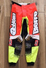 RARE BIEFFE CHESTERFIELD Racing pants vintage retro mx cross motocross pantaloni