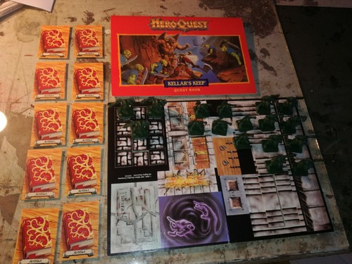 Kellar keep heroquest hero - heroquest,