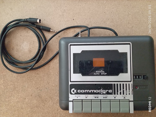 Commodore datassette con audio - commodore,