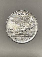Moneta 50 centesimi Vittorio Emanuele III - 1941