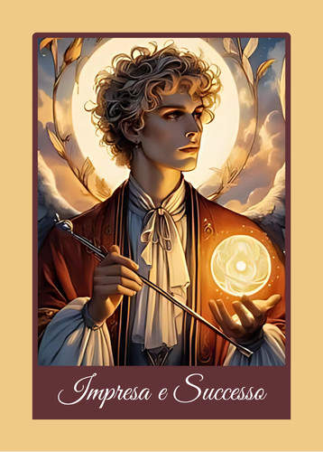 Carte tarocchi gold - carte, angel