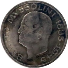 Moneta copia Italia 100 Lire