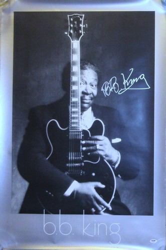 Poster bb king firmato - bb,