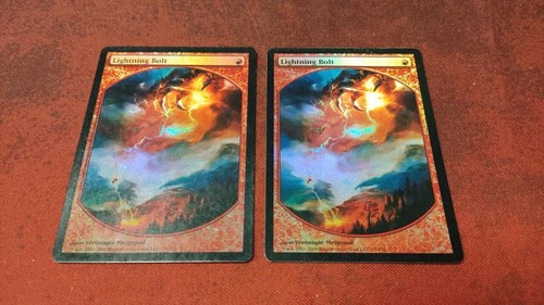 Mtg lightning bolt foil exc - bolt,