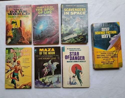 Lot ace sci fi vintage - of,