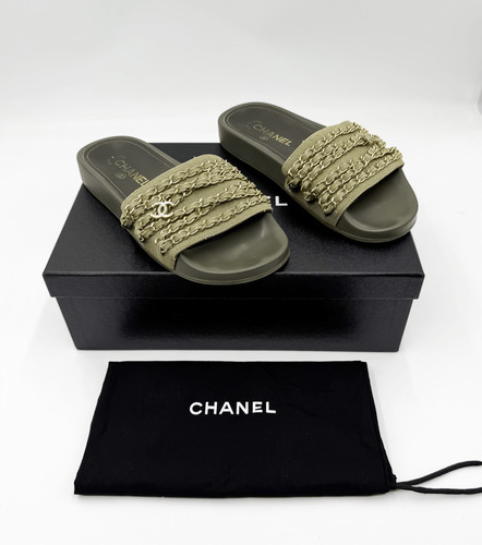 Sandali chanel catena - cc, slide