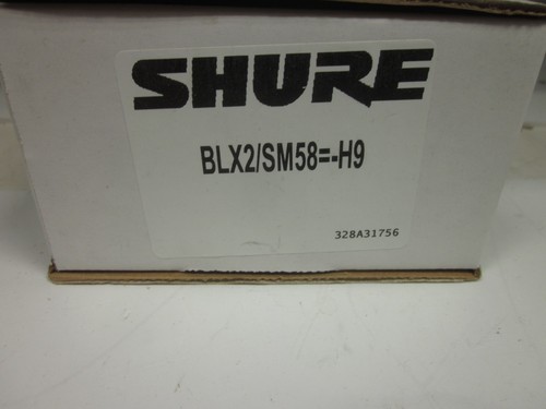Shure blx2sm58 trasmettitore - blx2sm58,