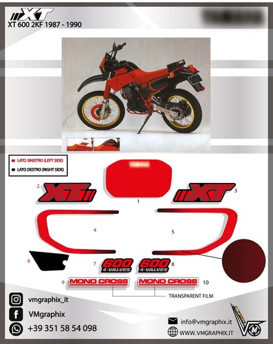 Adesivi 600 2kf 1987 1990 - 2kf,