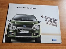 Brochure Fiat Panda Cross Lingua Italiana 12 Pagine Edz 05/2006