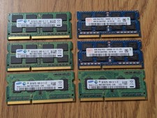 Lotto 6 DDR3 SODIMM 204 pin