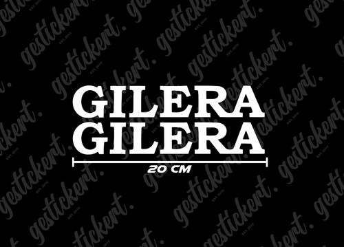 Adesivi per gilera - adesivi, cm