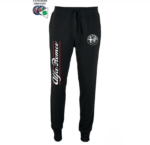 Pantalone tuta felpato alfa - felpato,