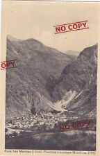 CART  ABRUZZO CHIETI FARA SAN MARTINO PANORAMA E MONTAGNA MAIELLA  NV