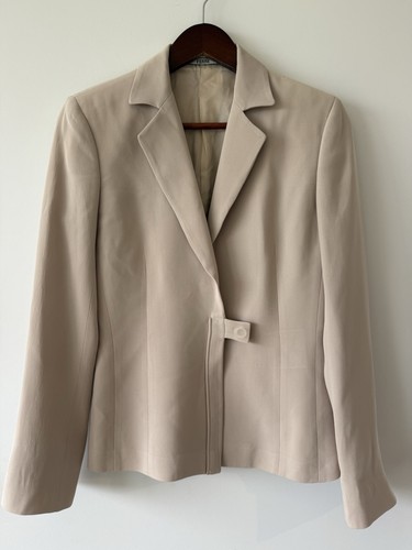 Giacca blazer donna beige