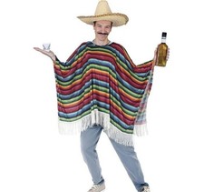 Poncho costume poncio