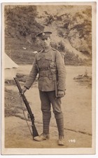 WWI British Soldier RPPC